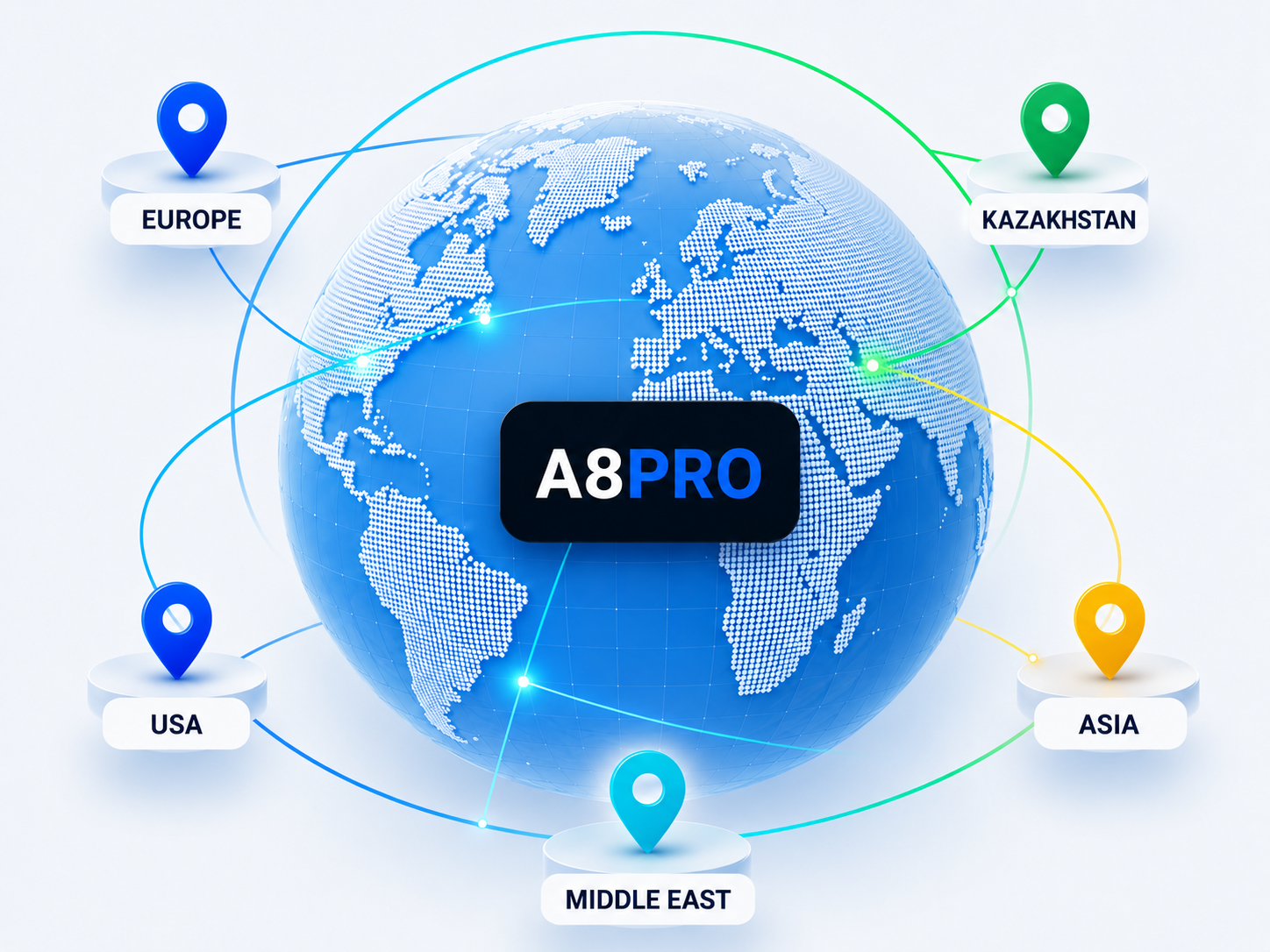 A8PRO works with clients around the world
