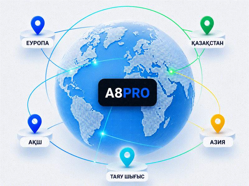 A8PRO бүкіл әлемдегі тапсырыс берушілермен жұмыс істейді